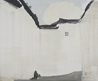 White Clouds and White Walls